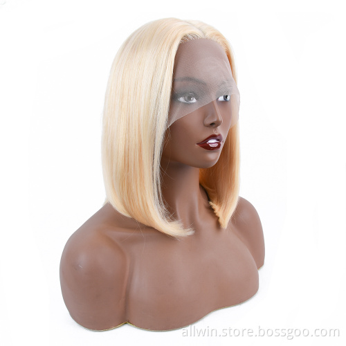 10A grade pre plucked human hair wigs for black women brazilian transparent lace 4x4 5x5 hd cheap short 4*4 closure bob wig